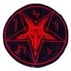 Kreepsville666 Satanic Circle Baphomet Throw Blanket