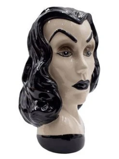 Kreepsville666 Vampira Portrait Ceramic Vase