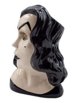 Kreepsville666 Vampira Portrait Ceramic Vase