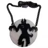 Kreepsville666 Howling At The Moon Acrylic Necklace 3 Kreepsville666 Howling At The Moon Acrylic Necklace