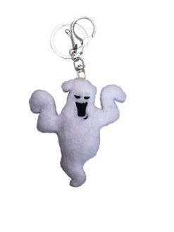 Kreepsville666 KREEPSVILLE 666 Boo Ghost Plush Keychain