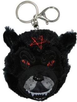Kreepsville666 Wolfhead Plush Keychain