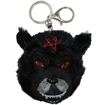 Kreepsville666 Wolfhead Plush Keychain 1 Kreepsville666 Wolfhead Plush Keychain
