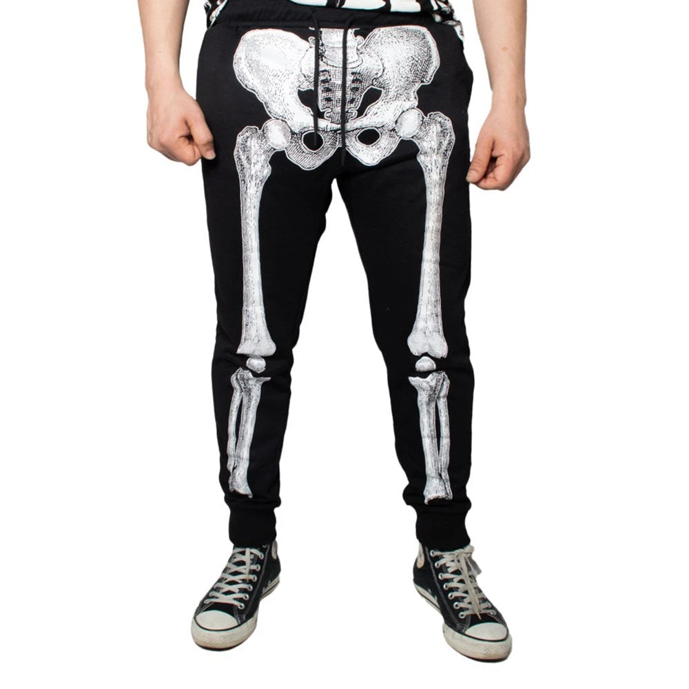 Kreepsville666 Skeleton White Bone Jogger Pant 1 Kreepsville666 Skeleton White Bone Jogger Pant