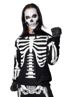 Kreepsville666 Ribcage Skeleton Bones Sweater KREEPSVILLE 666 5 Kreepsville666 Ribcage Skeleton Bones Sweater KREEPSVILLE 666