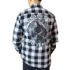 Kreepsville666 KREEPSVILLE 666 Reapers Revenge Grey Flannel Shirt 4 Kreepsville666 KREEPSVILLE 666 Reapers Revenge Grey Flannel Shirt