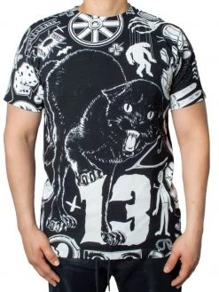 Kreepsville666 KREEPSVILLE 666 Superstitions Cat Jumbo T-Shirt 5 Kreepsville666 KREEPSVILLE 666 Superstitions Cat Jumbo T-Shirt