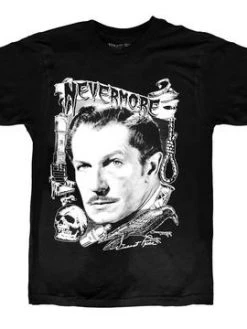Kreepsville666 KREEPSVILLE 666 Vincent Price Nevermore T-Shirt