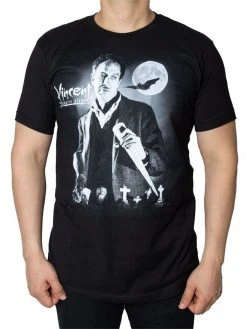 Kreepsville666 Vincent Price Stake Slayer Tshirt KREEPSVILLE 666