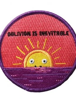 RETROGRADE SUPPLY CO Oblivion Is Inevitable Embroidered Patch