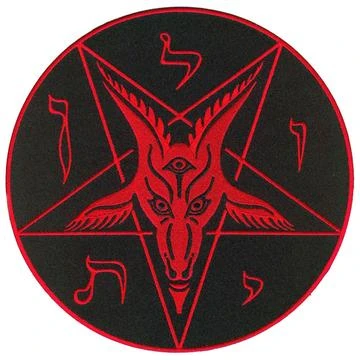 Kreepsville666 Satanic Circle XL Back Patch KREEPSVILLE 666 1 Kreepsville666 Satanic Circle XL Back Patch KREEPSVILLE 666