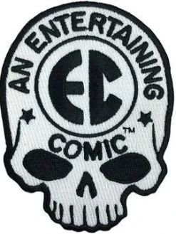 Kreepsville666 EC Comic Skull Logo Patch