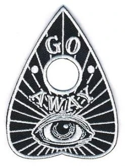 Kreepsville666 Go Away Planchette Patch KREEPSVILLE 666