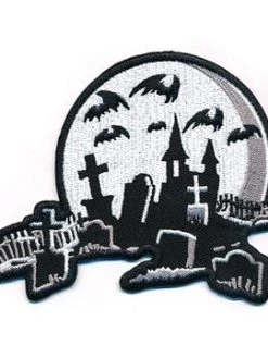 Kreepsville666 KREEPSVILLE 666 Nighttime Cemetery Patch