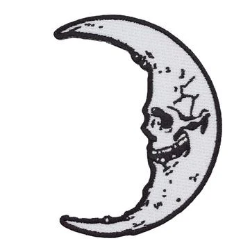 Kreepsville666 Skull Crescent Moon Patch KREEPSVILLE 666 1 Kreepsville666 Skull Crescent Moon Patch KREEPSVILLE 666