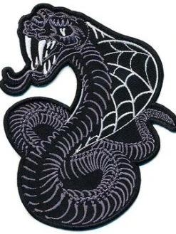 Kreepsville666 Skelli Cobra Snake Patch