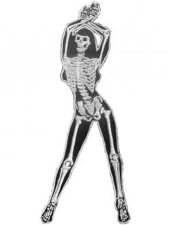 Kreepsville666 KREEPSVILLE 666 Skelli Girl Arms Up Patch
