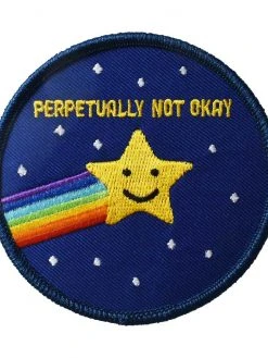 RETROGRADE SUPPLY CO Perpetually Not Okay Embroidered Patch