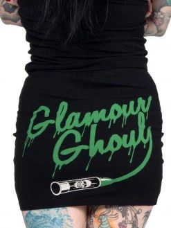 Kreepsville666 KREEPSVILLE 666 Glamour Ghoul Mini Skirt