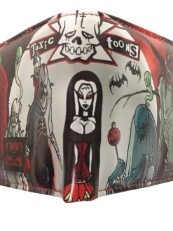 Kreepsville666 KREEPSVILLE 666 Toxic Toons Halloween Wallet