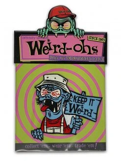 Retro-a-go-go! Weird-ohs Keep It Weird Patch