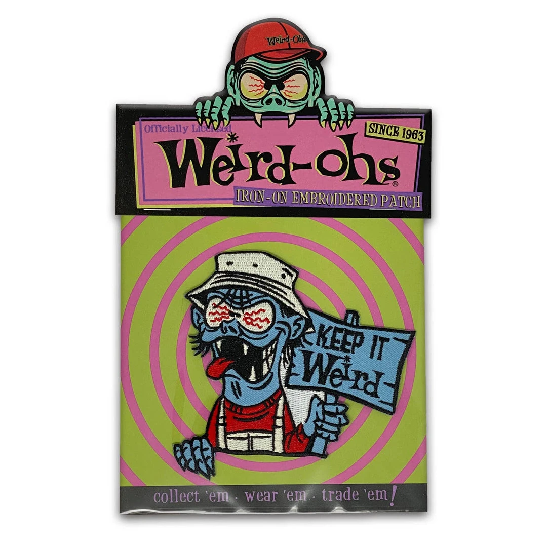 Retro-a-go-go! Weird-ohs Keep It Weird Patch 1 Retro-a-go-go! Weird-ohs Keep It Weird Patch