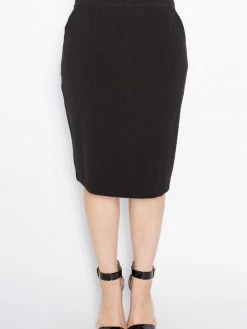 Black Tower Apparel Plus Size Pencil Skirt