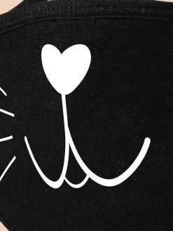 Black Tower Apparel Double Layer Cat Face Mask