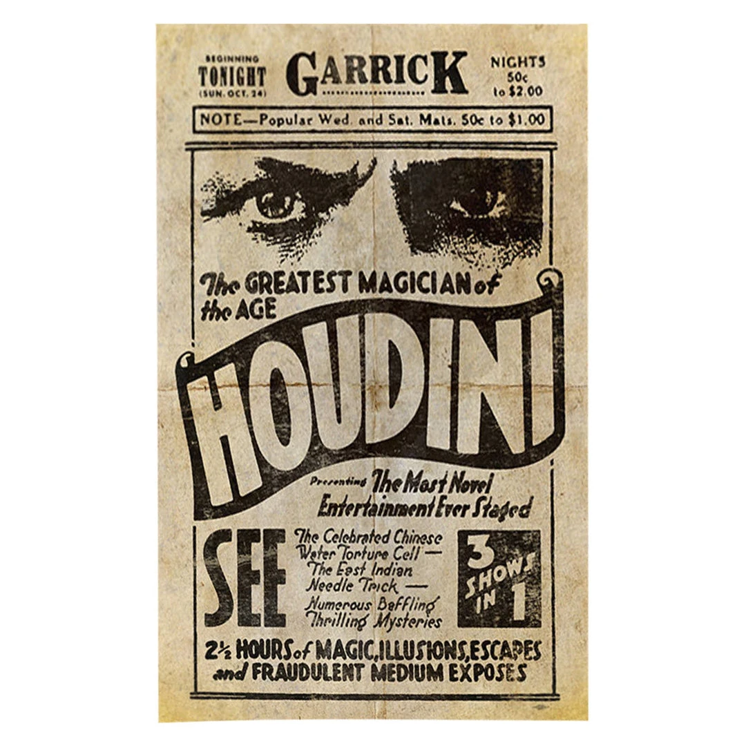 Retro-a-go-go! Houdini Poster 1 Retro-a-go-go! Houdini Poster
