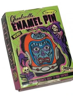 Retro-a-go-go! Astro Zombie Collectible Pin