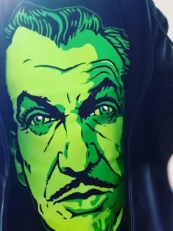Kreepsville666 KREEPSVILLE 666 Vincent Price Classic Face Tshirt