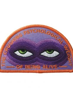 RETROGRADE SUPPLY CO Crushing Psychological Weight Embroidered Patch