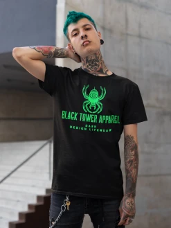 Black Tower Apparel Men's Lightweight Fashion Tee
